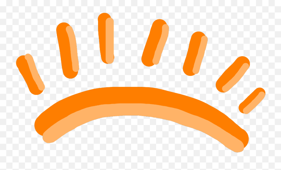 Sun Clipart Vsco - Orange Aesthetic Stickers Transparent Emoji,Clout Emoji