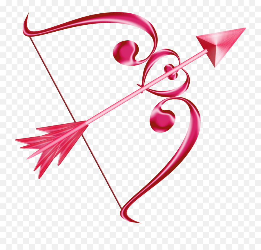 Cupid Bow Arrow Ninagarman Freetoedit - Cupids Bow And Arrow Emoji,Bow Arrow Emoji