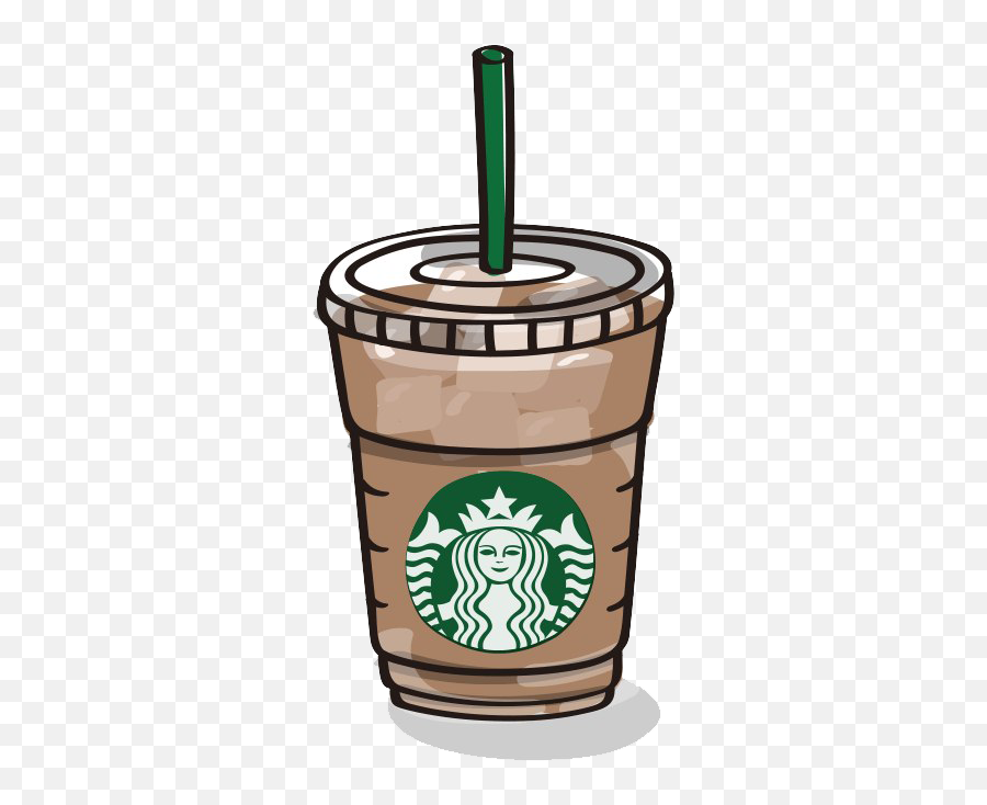 Starbucks Frappe Cup Clipart - Starbucks Frappuccino Emoji,Frappuccino Emoji