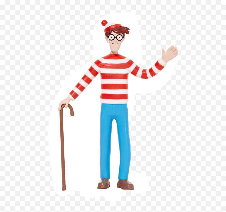 Found Waldo - Sticker By Carrie Fouts Wheres Waldo Figure Emoji,Waldo Emoji