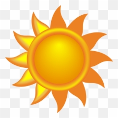 Clipart Sun Desert Transparent Free For - Art Emoji