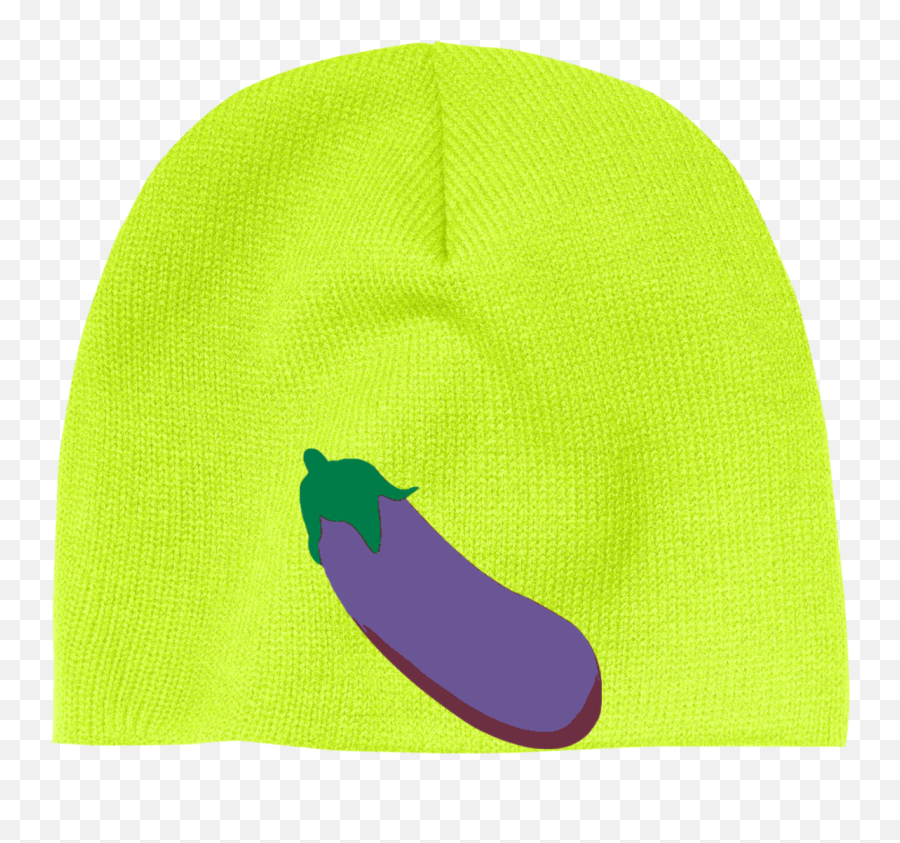 Eggplant Emoji Cp91 Acrylic Beanie,Eggplant Emoji Means