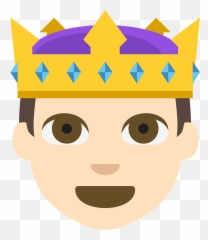 Prince Emoji Clipart - Emoji Principe Png,Prince Emojis