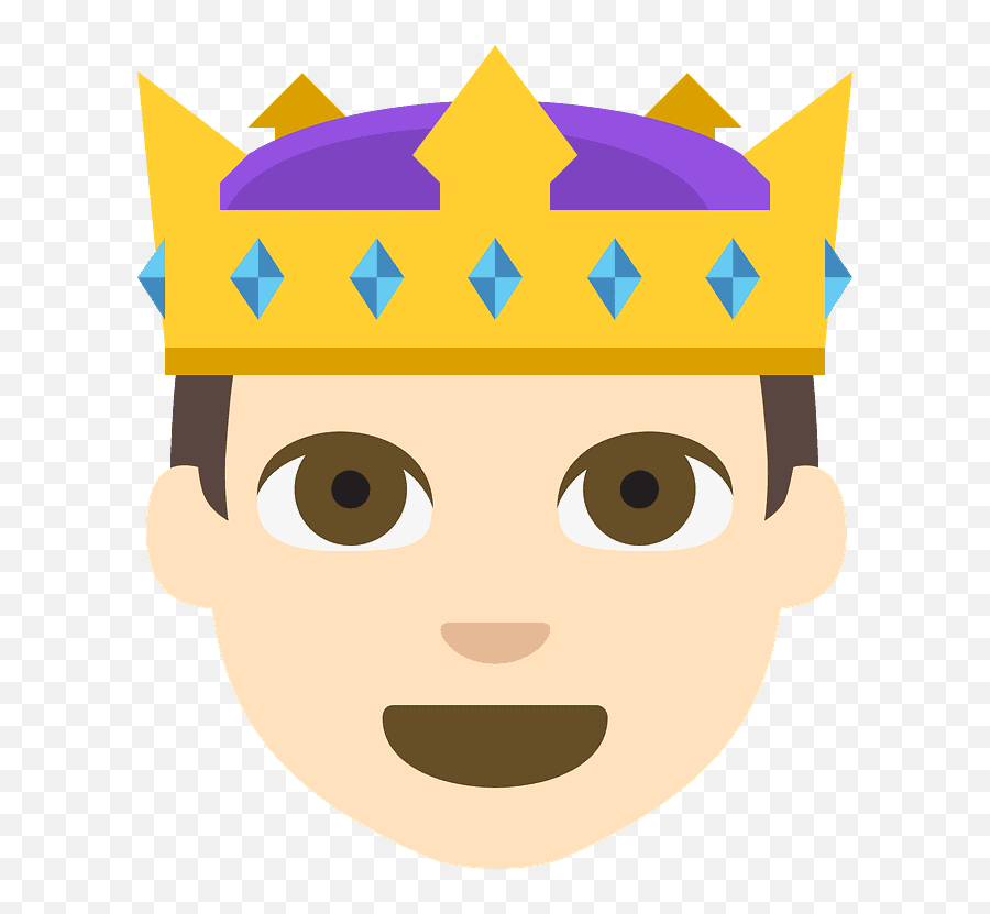 Prince Emoji Clipart - Emoji Principe Png,Prince Emojis
