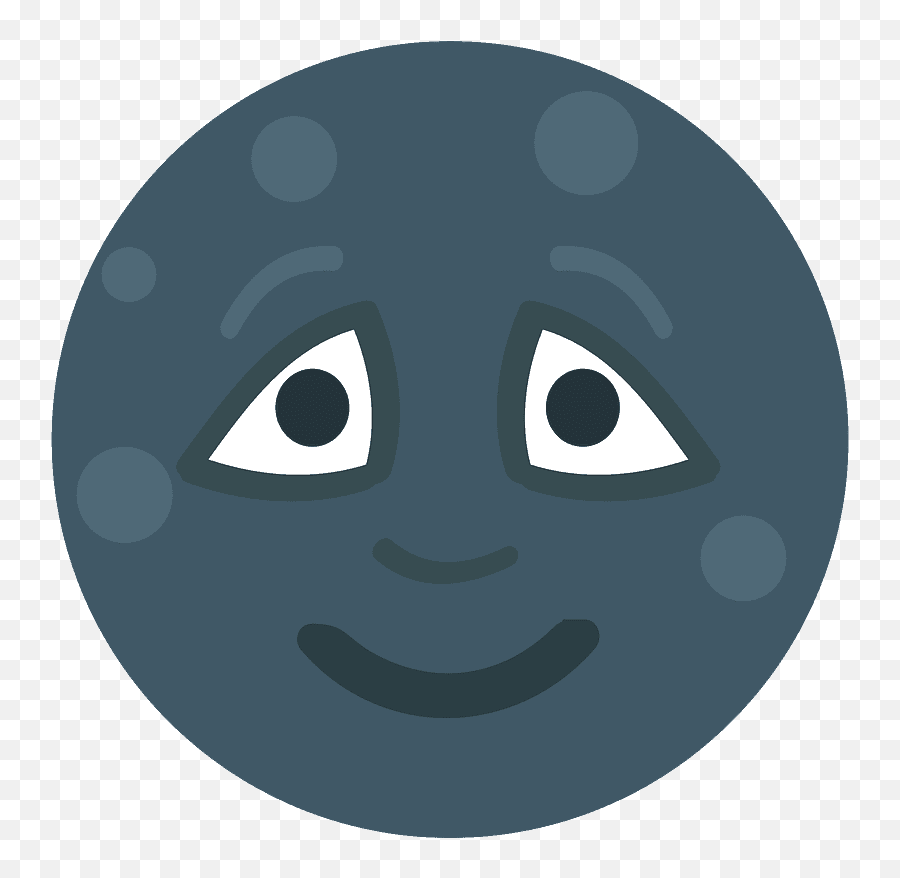 New Moon Face Emoji Clipart Free Download Transparent Png - Seattle Art Museum,Emoji Blue Face