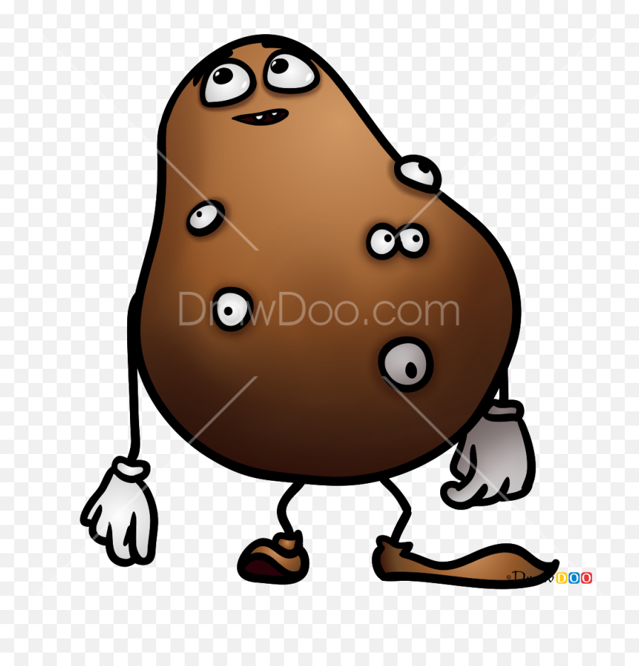 How To Draw Potato Sausage Party - Ugly Emoji,Potato Emoji