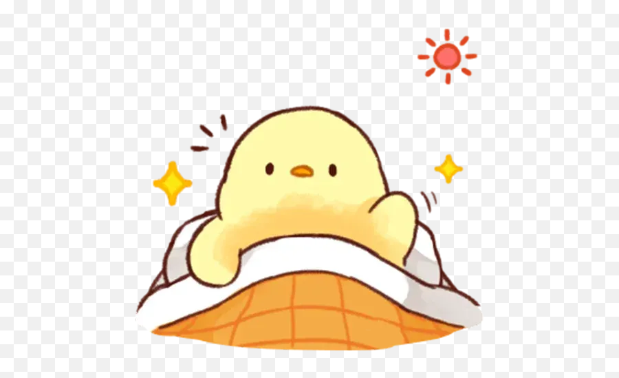 Soft And Cute Chick 2 Whatsapp Stickers - Stickers Cloud Sticker Soft Cute Chicken Emoji,Emoji Stickers For Facebook