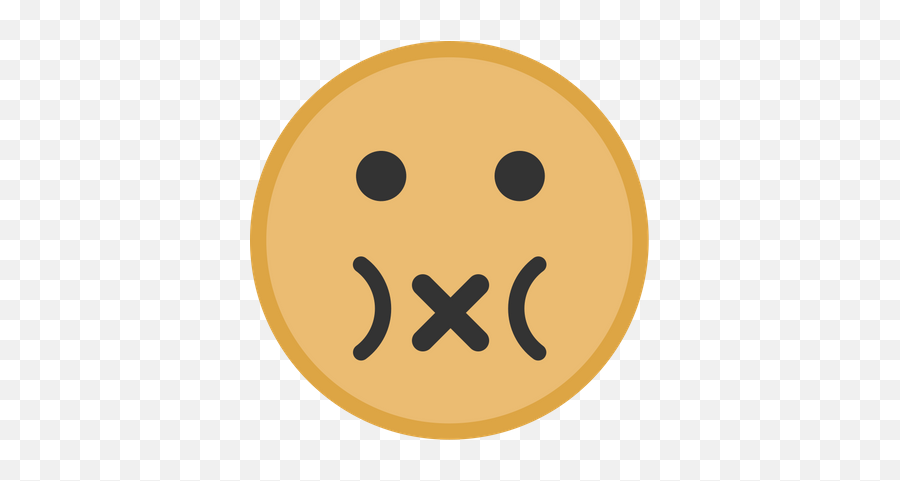 Yellow Sick Face Graphic - Circle Emoji,Paw Print Emoji