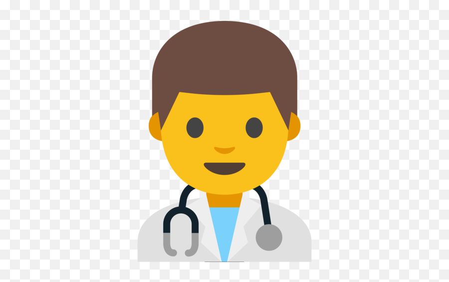 Man Health Worker Emoji - Arzt Emoji,Doctor Emoji