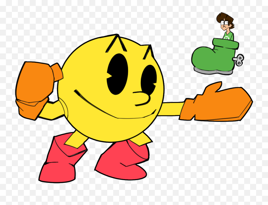 Here Comes Pacman By Maximumwarp On Newgrounds - Fictional Character Emoji,Dancing Man Emoticon Text