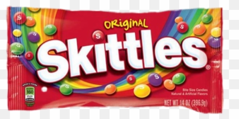 Rainbow Candy Skittles Yellow Red - Emoji