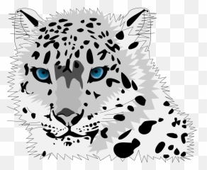 Snow Leopard Vector Graphic Image - Snow Leopard Clip Art Emoji,Costa Rica Emoji