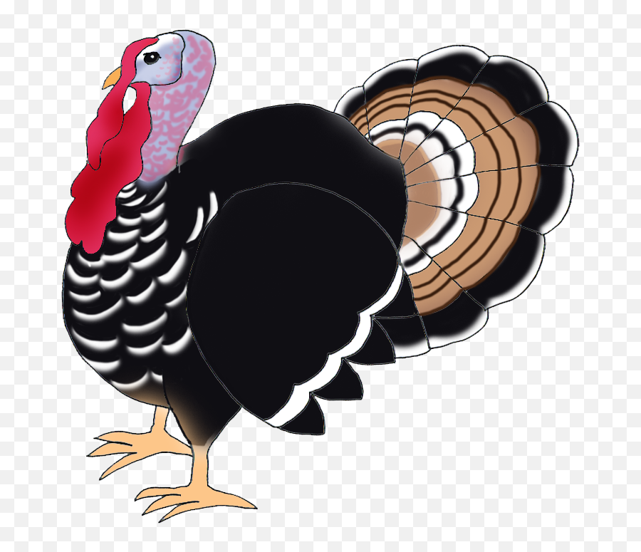 14678 Turkey Free Clipart - Turkey Bird Hd Png Emoji,Turkey Emoji