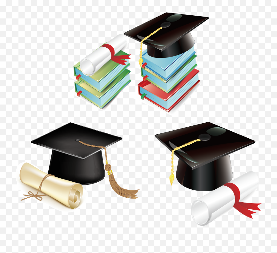 Cap And Diploma Png Picture - Birrete Y Diploma Png Emoji,Cap And Gown Emoji