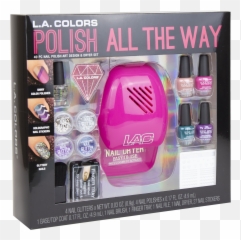 40 Piece Polish All The Way Nail Dryer - Emoji