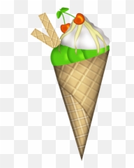 Fm - Ice Cream Cone Emoji