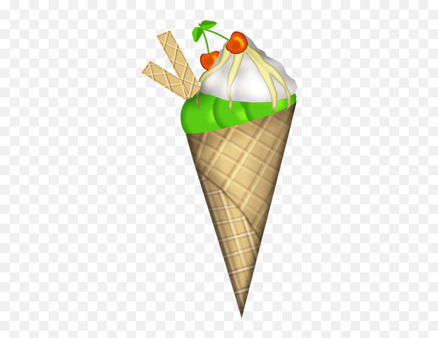 Fm - Ice Cream Cone Emoji,Ice Cream Sundae Emoji 2