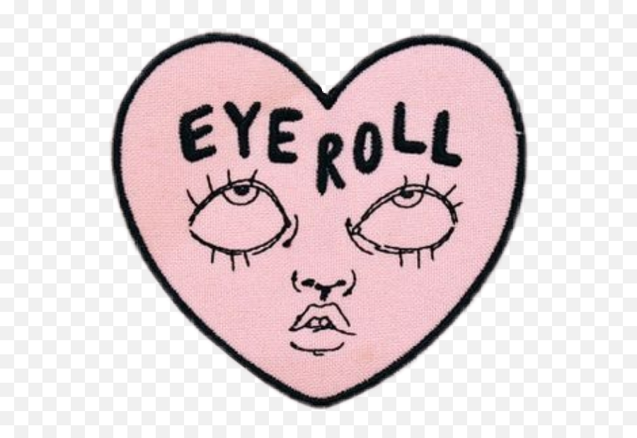 Eye Eyes Eyeroll Sarcastic Funny Cute - Clip Art Emoji,Animated Rolling ...