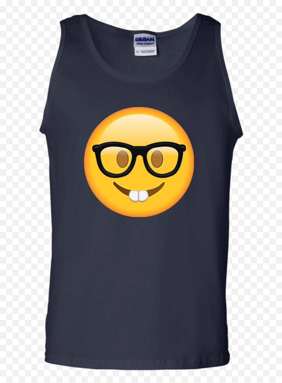 Nerd Glasses Emoji Shirt Hoodie Tank - Animals In The World Shirt,Canvas Emoji