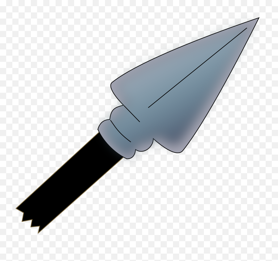 Spear Arrow Weapon Sharp Pointed - Spearhead Transparent Emoji,Crossed Swords Emoji