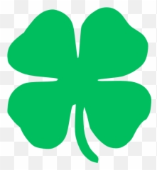 Four Leave Clover Transparent Png - Orange Four Leaf Clover Emoji,Four Leaf Clover Emoji