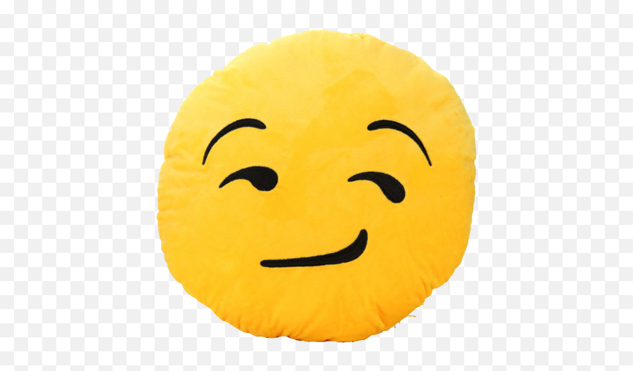 Emoji Pillows - Smirking Dp For Whatsapp,Smug Emoji