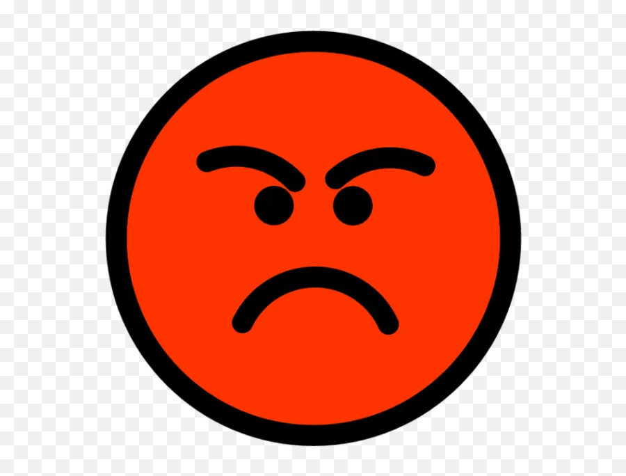 Blog - Angry Mood Emoji,Distressed Emoji