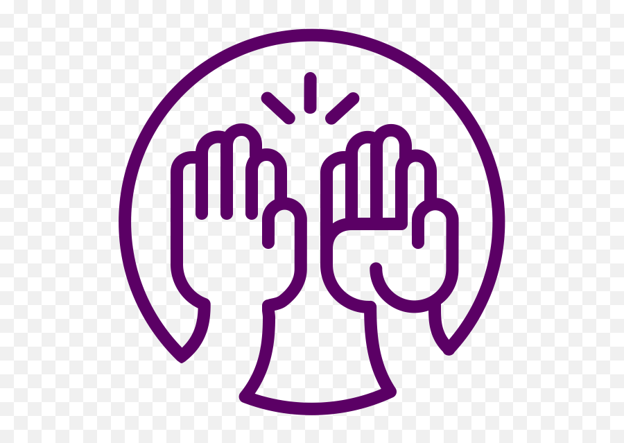 High Five Icon - High Five Icon Png Clipart Full Size Hi 5 Icon Png Emoji,Emoji High Five