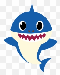 Clipart Transparent Background Daddy Shark Png - Vector Baby Shark Png Emoji,Daddy Emoji