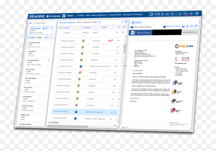 Case Management System Legal Software By Hoxro - Computer Icon Emoji,Dominican Republic Emoji