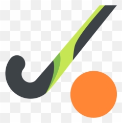 Emojione 1f3d1 - Field Hockey Stick Icon