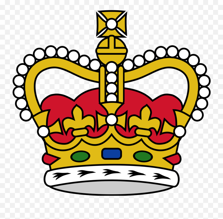 Crown Of Saint Edward Heraldry - St Crown Symbol Emoji,Shaka Emoji