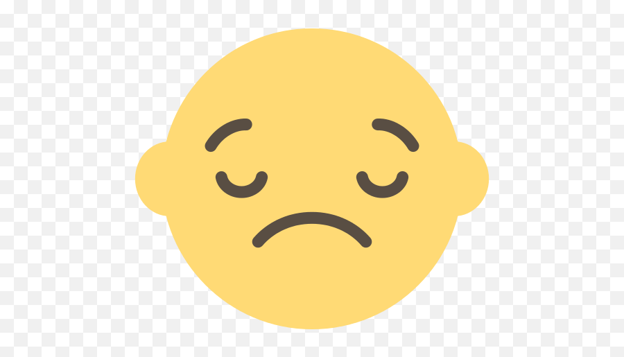 Depression Icon Myiconfinder - Happy Emoji,Sad Emoji Text
