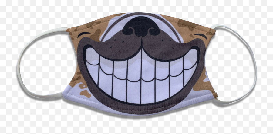 Custom Printed Logo Face Masks - Happy Emoji,Cheesy Grin Emoji