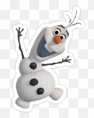 Lav rainbow colors emoji stickers laptop cute tumblr - Frozen Olaf No Background