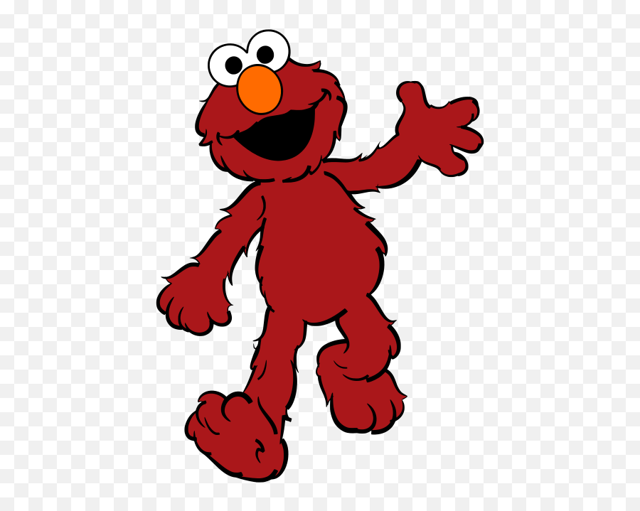 Elmo Sesame Street Clipart Free Svg - Fictional Character Emoji,Elmo Emoji