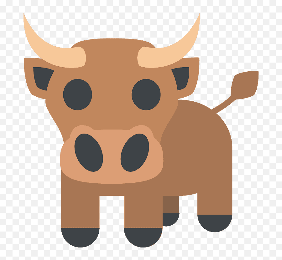 Ox Emoji Clipart - Ox Emoji Png,Ox Emoji