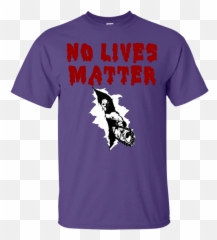 No Lives Matter - St Bernard Mom Shirt Emoji,Jason Voorhees Emoji