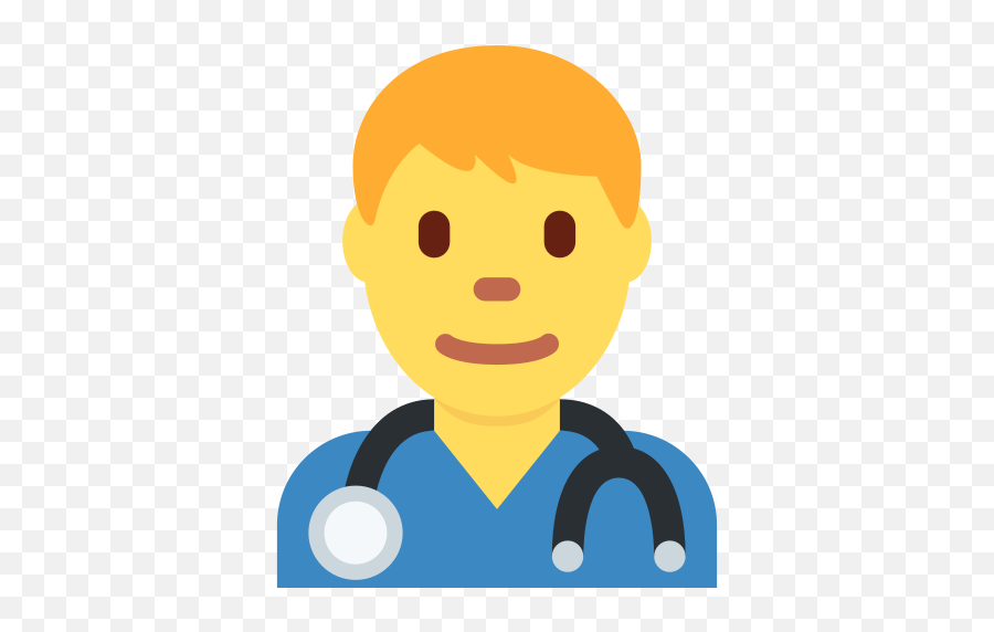 Man Health Worker Emoji - Emoji Doctor,Doctor Emoji