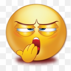 Yawning Face Emoji -