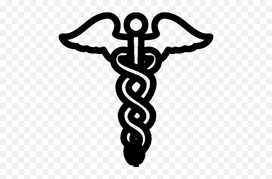 Healthcare Caduceus Icon - Medical Radiology Logo Emoji,Caduceus Emoji