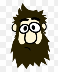 Beard Clipart 10 - Cartoon With A Beard Emoji,Beard Emoji