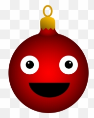 2016 Dingle Dangle - Blue Christmas Ornament Clip Art Emoji,Oh My God Emoticon