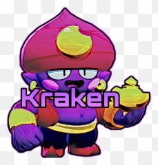 Popular And Trending Kraken Stickers - Gene Resmi Brawl Stars Emoji,Kraken Emoji