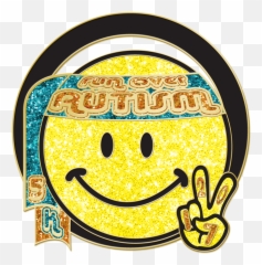 6th Annual Move Over Autism - Smiley Emoji
