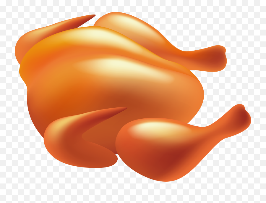 Chicken Roast Chicken Transparent - Chicken Meat Png Cartoon Emoji,Roasted Emoji