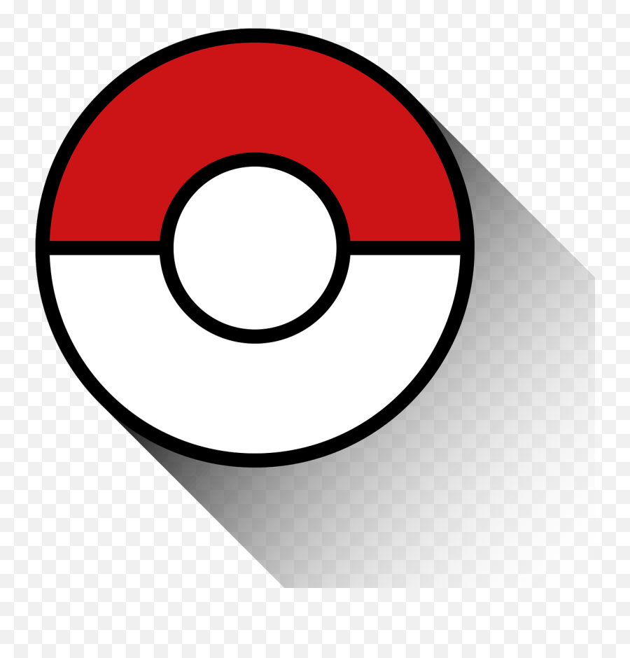 Pokemon Pokeball Pokemon Go Red And - Pokéball Vector Emoji,Pikachu Emoji Text