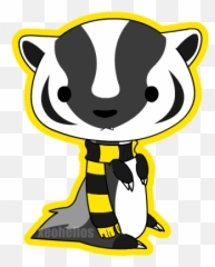 Badger Clipart Kawaii Badger Kawaii Transparent Free For - Harry Potter Cartoon Hufflepuff Emoji,Badger Emoji