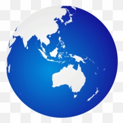 Earth Clipart Asia - Transparent Globe Indonesia Png Emoji,Globe Emoji Png