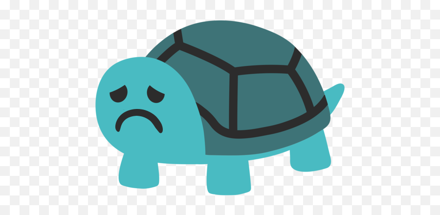 Sadturtle - Turtle Emoji Transparent Background,Turtle Emoji